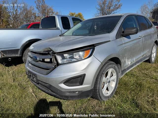 Ford EDGE SE 2015 2FMTK3G97FBB87012 Image 2