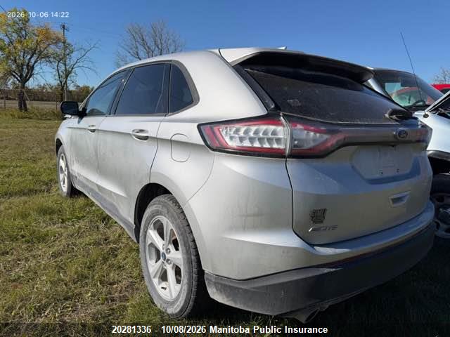 Ford EDGE SE 2015 2FMTK3G97FBB87012 Image 3