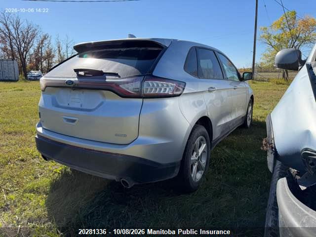 Ford EDGE SE 2015 2FMTK3G97FBB87012 Image 4
