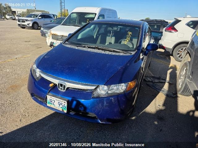 20281346 :رقم المزاد ، 2HGFA16866H024268 vin ، 2006 Honda Civic Ex مزاد بيع