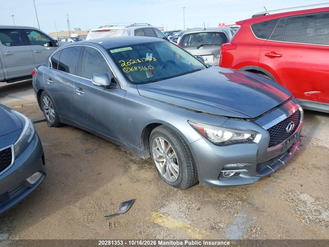 Aukcja sprzedaży 2014 Infiniti Q50, vin: JN1BV7AR0EM683160, numer aukcji: 20281353
