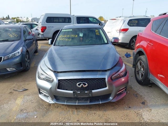 Продаж на аукціоні авто 2014 Infiniti Q50, vin: JN1BV7AR0EM683160, номер лоту: 20281353