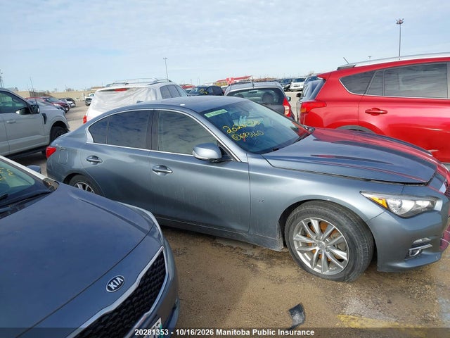 Продаж на аукціоні авто 2014 Infiniti Q50, vin: JN1BV7AR0EM683160, номер лоту: 20281353
