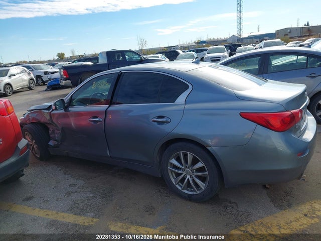 Продаж на аукціоні авто 2014 Infiniti Q50, vin: JN1BV7AR0EM683160, номер лоту: 20281353