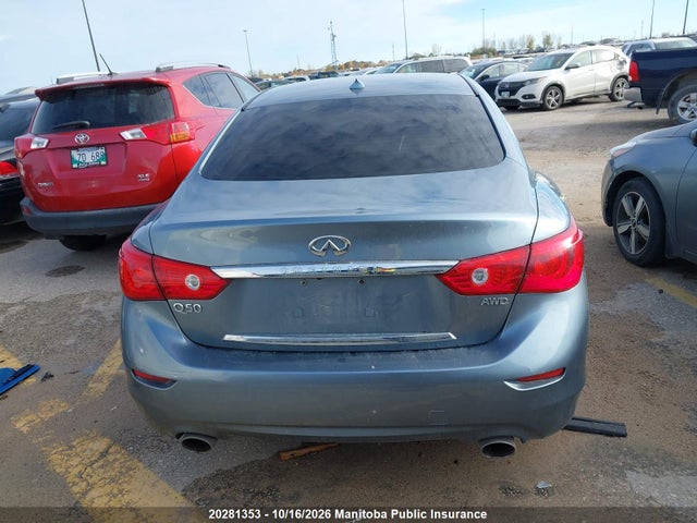 Продаж на аукціоні авто 2014 Infiniti Q50, vin: JN1BV7AR0EM683160, номер лоту: 20281353