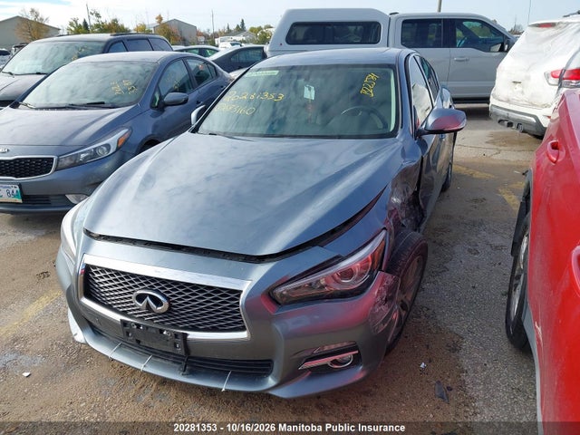 Продаж на аукціоні авто 2014 Infiniti Q50, vin: JN1BV7AR0EM683160, номер лоту: 20281353