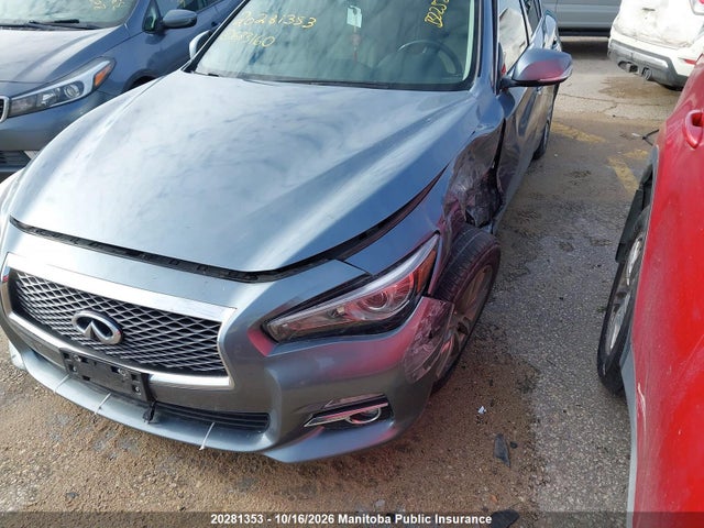 Продаж на аукціоні авто 2014 Infiniti Q50, vin: JN1BV7AR0EM683160, номер лоту: 20281353