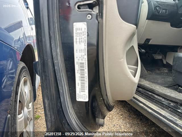 20281358 :رقم المزاد ، 2C4RDGBG3DR760126 vin ، 2013 Dodge Grand Caravan Sxt مزاد بيع