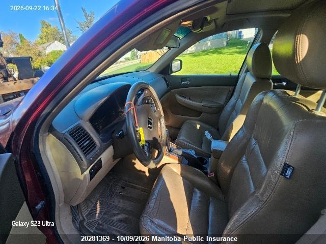 Aukcja sprzedaży 2003 Honda Accord Ex-l, vin: 1HGCM56633A814024, numer aukcji: 20281369