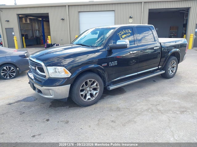 Продажа на аукционе авто 2016 Dodge Ram 1500 Laramie Longhorn Crew, vin: 1C6RR7PTXGS145509, номер лота: 20281376