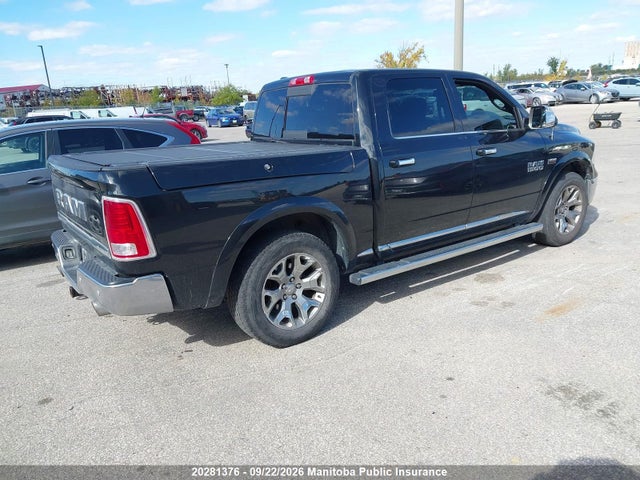 Продажа на аукционе авто 2016 Dodge Ram 1500 Laramie Longhorn Crew, vin: 1C6RR7PTXGS145509, номер лота: 20281376