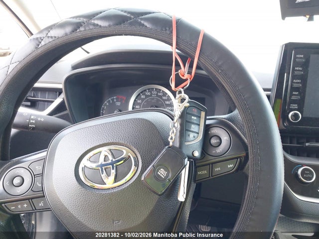 2022 Toyota Corolla Le მანქანა იყიდება აუქციონზე, vin: 5YFBPMBE2NP280764, აუქციონის ნომერი: 20281382