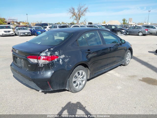 2022 Toyota Corolla Le მანქანა იყიდება აუქციონზე, vin: 5YFBPMBE2NP280764, აუქციონის ნომერი: 20281382