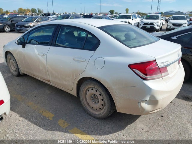 Продажа на аукционе авто 2015 Honda Civic Lx, vin: 2HGFB2F42FH043125, номер лота: 20281450