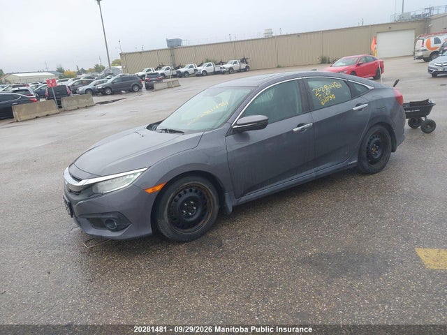Продаж на аукціоні авто 2017 Honda Civic Touring, vin: 2HGFC1F98HH107397, номер лоту: 20281481