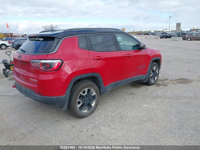 3C4NJDDB0JT265821 Jeep Compass Trailhawk