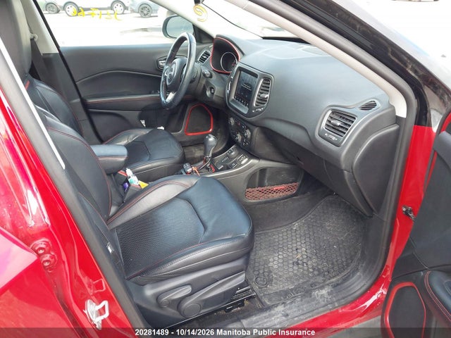 3C4NJDDB0JT265821 Jeep Compass Trailhawk