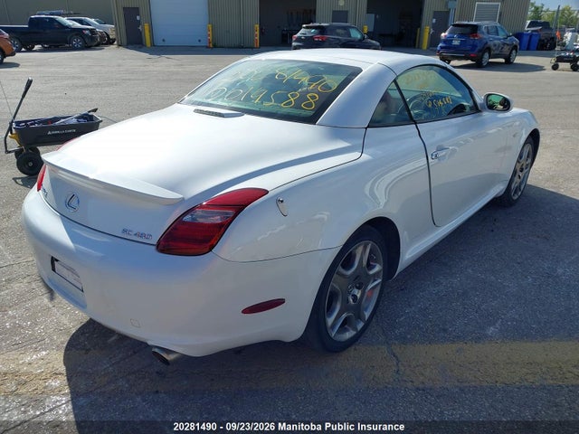 Продаж на аукціоні авто 2007 Lexus Sc 430, vin: UZZ409014588, номер лоту: 20281490