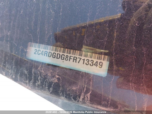 Aukcja sprzedaży 2015 Dodge Grand Caravan Se, vin: 2C4RDGDG8FR713349, numer aukcji: 20281492