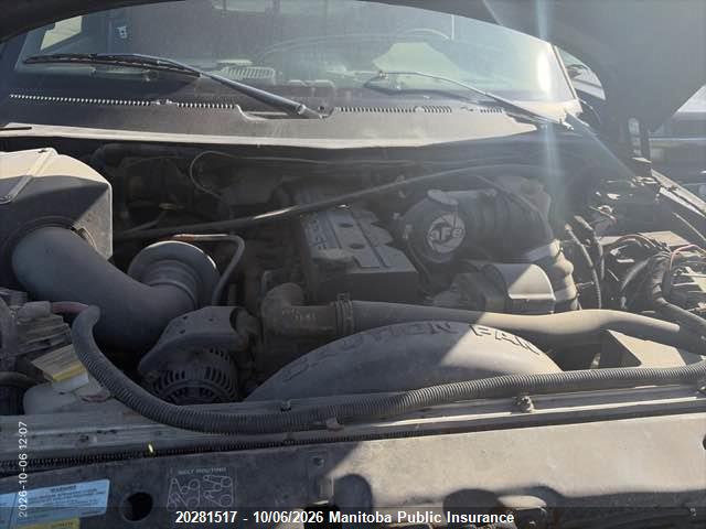 20281517 :رقم المزاد ، 1B7KF23621J614109 vin ، 2001 Dodge Ram 2500 Quad Cab مزاد بيع