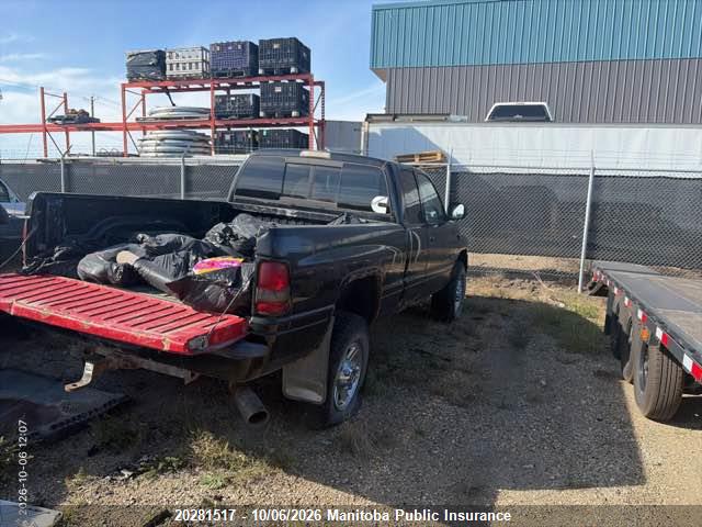 20281517 :رقم المزاد ، 1B7KF23621J614109 vin ، 2001 Dodge Ram 2500 Quad Cab مزاد بيع