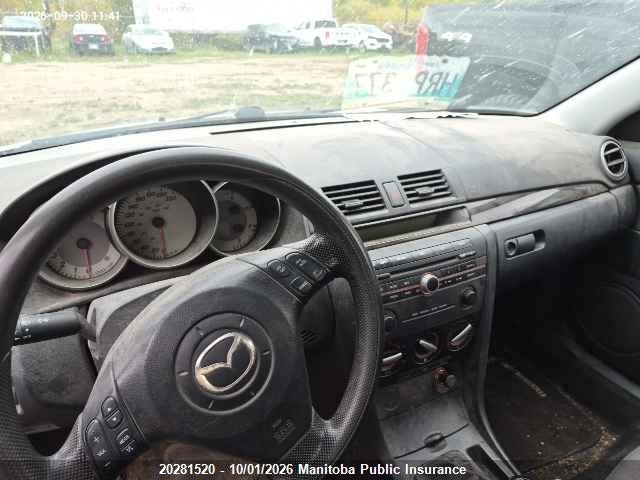 2007 Mazda 3 Mazda Gs მანქანა იყიდება აუქციონზე, vin: JM1BK32F471696551, აუქციონის ნომერი: 20281520