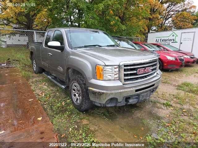 Продаж на аукціоні авто 2012 Gmc Sierra 1500 Sl Ext Cab, vin: 1GTR2UEA1CZ262040, номер лоту: 20281522