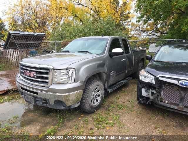 Aukcja sprzedaży 2012 Gmc Sierra 1500 Sl Ext Cab, vin: 1GTR2UEA1CZ262040, numer aukcji: 20281522