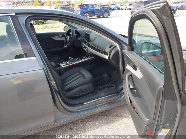Продажа на аукционе авто 2017 Audi A4 2.0t Quattro, vin: WAUANAF41HN012742, номер лота: 20281539