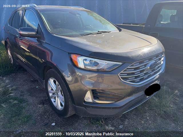 20281559 :رقم المزاد ، 2FMPK4J93KBC53632 vin ، 2019 Ford Edge Sel مزاد بيع