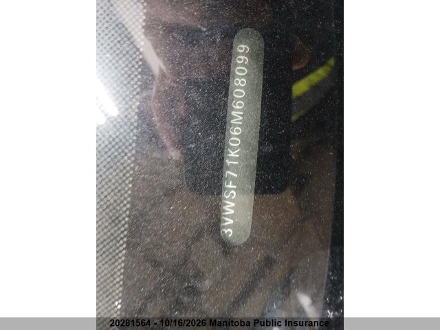 Aukcja sprzedaży 2006 Volkswagen Jetta 2.5, vin: 3VWSF71K06M608099, numer aukcji: 20281564