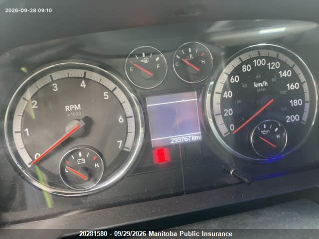 20281580 :رقم المزاد ، 1D7RV1CT7BS643477 vin ، 2011 Dodge Ram 1500 Big Horn Crew Cab مزاد بيع