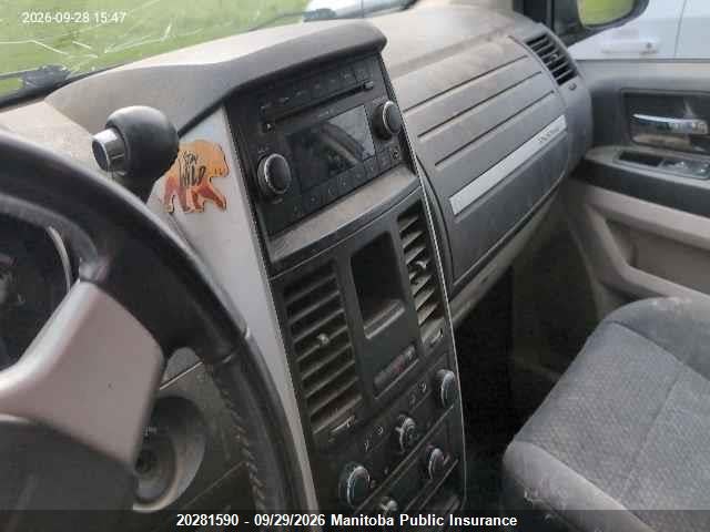 20281590 :رقم المزاد ، 2D4RN4DE9AR349271 vin ، 2010 Dodge Grand Caravan Se مزاد بيع