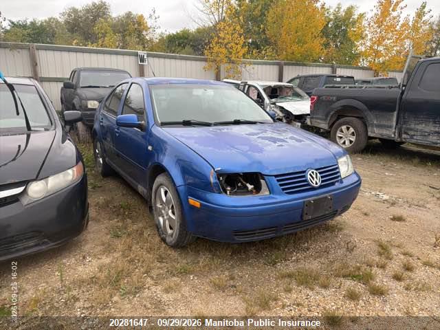 2002 Volkswagen Jetta Gls Tdi მანქანა იყიდება აუქციონზე, vin: 3VWSP29M22M054404, აუქციონის ნომერი: 20281647