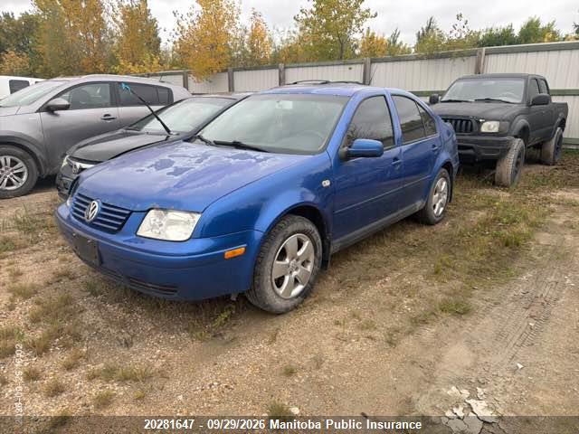 2002 Volkswagen Jetta Gls Tdi მანქანა იყიდება აუქციონზე, vin: 3VWSP29M22M054404, აუქციონის ნომერი: 20281647