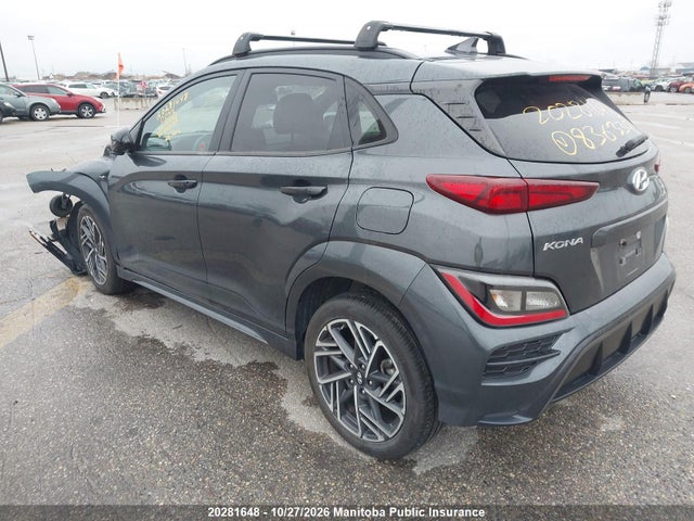 Aukcja sprzedaży 2022 Hyundai Kona N Line, vin: KM8K3CA31NU836339, numer aukcji: 20281648