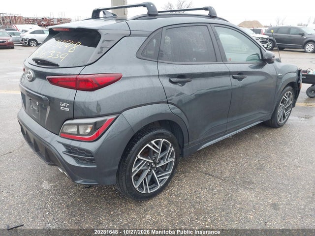 Aukcja sprzedaży 2022 Hyundai Kona N Line, vin: KM8K3CA31NU836339, numer aukcji: 20281648