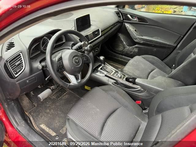 2015 Mazda Mazda3 Sport Gs Sky მანქანა იყიდება აუქციონზე, vin: 3MZBM1L77FM184464, აუქციონის ნომერი: 20281649