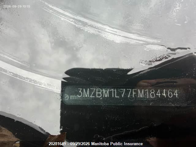 2015 Mazda Mazda3 Sport Gs Sky მანქანა იყიდება აუქციონზე, vin: 3MZBM1L77FM184464, აუქციონის ნომერი: 20281649