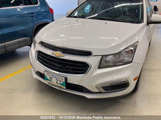 2016 Chevrolet Cruze Lt Turbo მანქანა იყიდება აუქციონზე, vin: 1G1PE5SB3G7104696, აუქციონის ნომერი: 20281652