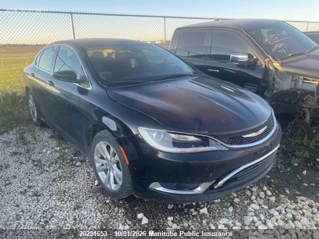 Продажа на аукционе авто 2016 Chrysler 200 C, vin: 1C3CCCAB5GN111120, номер лота: 20281653