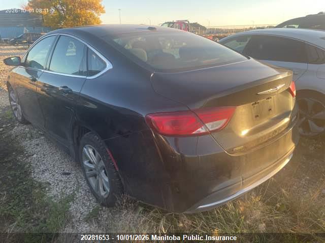 Продажа на аукционе авто 2016 Chrysler 200 C, vin: 1C3CCCAB5GN111120, номер лота: 20281653