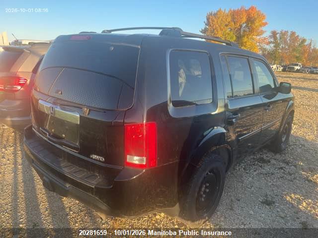 20281659 :رقم المزاد ، 5FNYF4H4XEB501308 vin ، 2014 Honda Pilot Ex مزاد بيع