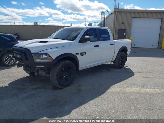 Продажа на аукционе авто 2022 Dodge Ram 1500 Tradesman Crew Cab, vin: 1C6RR7LT7NS120795, номер лота: 20281662