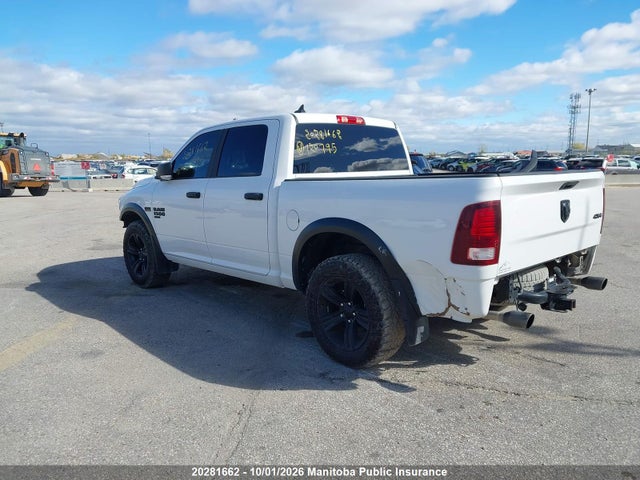 Продажа на аукционе авто 2022 Dodge Ram 1500 Tradesman Crew Cab, vin: 1C6RR7LT7NS120795, номер лота: 20281662