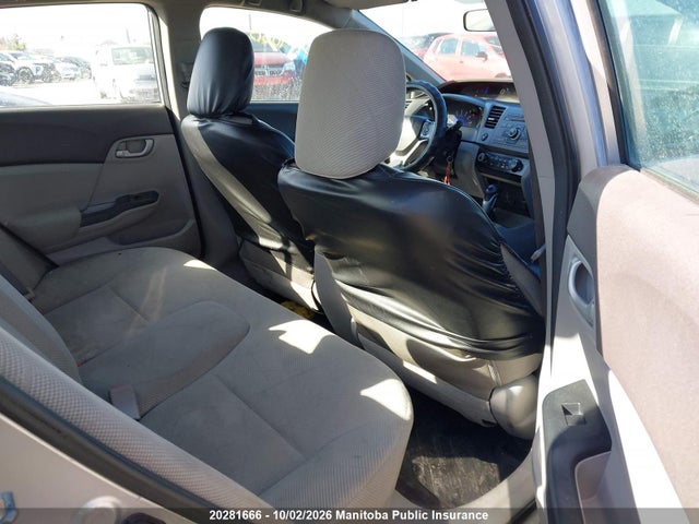 Продажа на аукционе авто 2012 Honda Civic Lx, vin: 2HGFB2F46CH100230, номер лота: 20281666