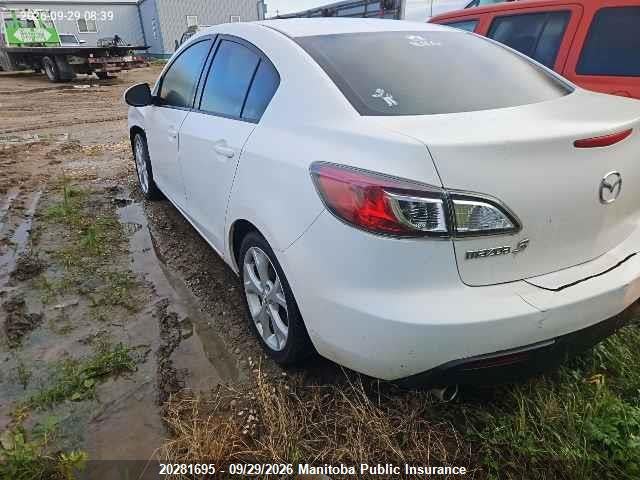 20281695 :رقم المزاد ، JM1BL1SF2A1335540 vin ، 2010 Mazda 3 Mazda Gs مزاد بيع