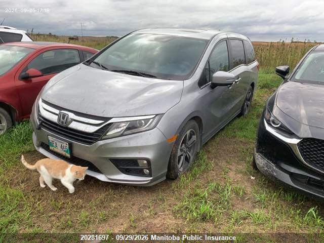Honda ODYSSEY EX 2019 5FNRL6H47KB505711 Image 2