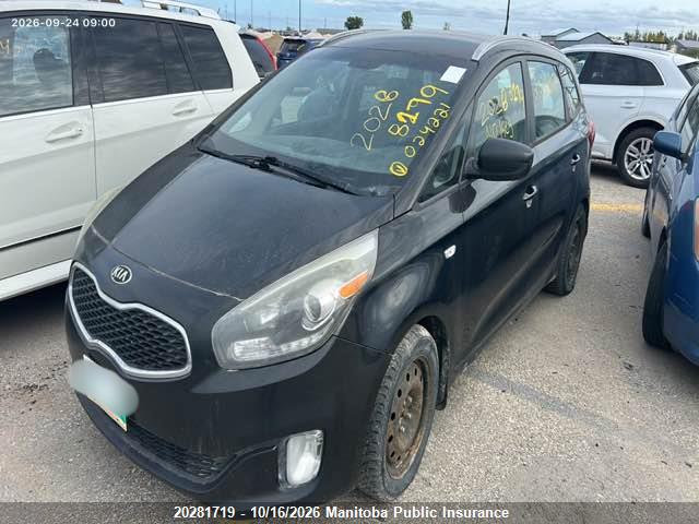 KIA Rondo Lx 2014 KNAHT8A36E7024221 Image 2
