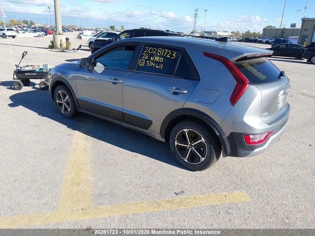 2026 Kia Niro Lx Hev მანქანა იყიდება აუქციონზე, vin: KNDCP3LE8T5334611, აუქციონის ნომერი: 20281723